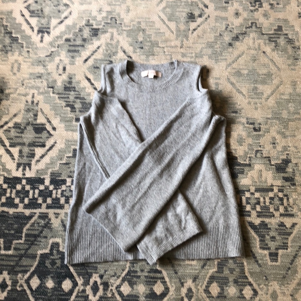 Loft cold shoulder sweater